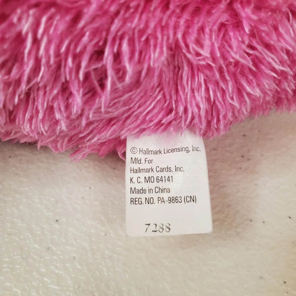 Hallmark Bernice Pink Dragon Sound & Motion Singing Stuffed Plush Wings Move